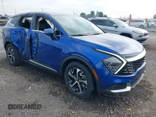 2024 Kia Sportage EX with VIN 5XYK33DF0RG143117, listed as a IAAI auction lot 42400244 with 55,856 mi miles and . Bid and sale history available at DreamBid. Image 1.