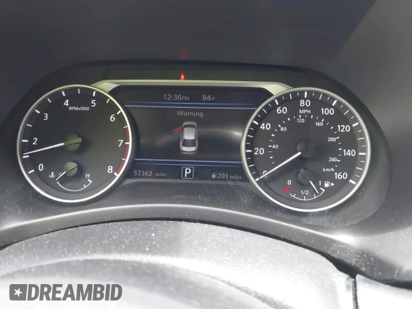 2020 Nissan Sentra SV with VIN 3N1AB8CV6LY266821, listed as a IAAI auction lot 42611492 with 57,362 mi miles and . Bid and sale history available at DreamBid. Image 7.