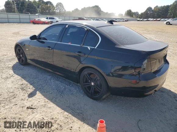 2007 BMW 3 Series 335i with VIN WBAVB735X7KY61679, listed as a Copart auction lot 76368174 with 111,146 mi miles and Clean title. Bid and sale history available at DreamBid. Image 2.