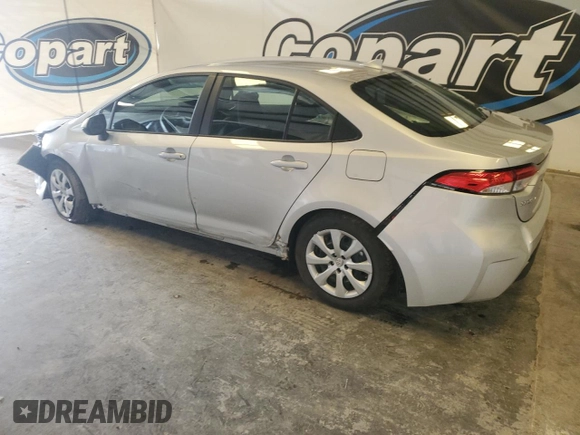 2024 Toyota Corolla LE с VIN 5YFB4MDE0RP103657, выставлен на аукционе Copart как лот 61146225 с пробегом 49 221 миль миль и Чистый • Clean title. История ставок и продаж доступна на DreamBid. Изображение 2.