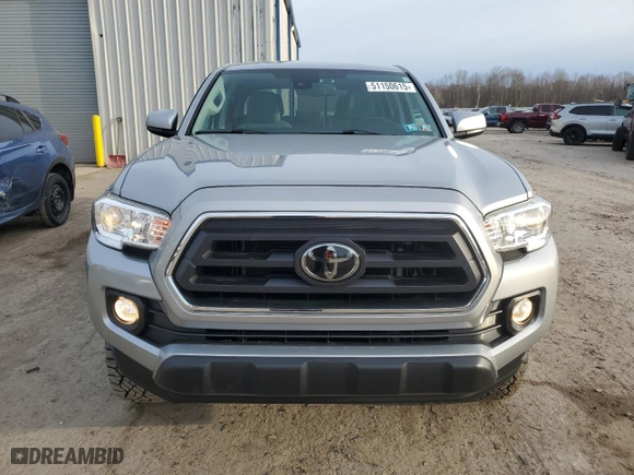 2021 Toyota Tacoma 4WD SR5 with VIN 3TMDZ5BN3MM103509, listed as a Copart auction lot 51150615 with 54,566 mi miles and Salvage Title. Bid and sale history available at carsss.com. Image 5.