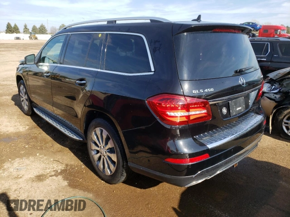 2017 Mercedes-Benz GLS with VIN 4JGDF6EE5HA861182, listed as a Copart auction lot 65160112 with 38,430 mi miles. Bid and sale history available at carsss.com. Image 3.