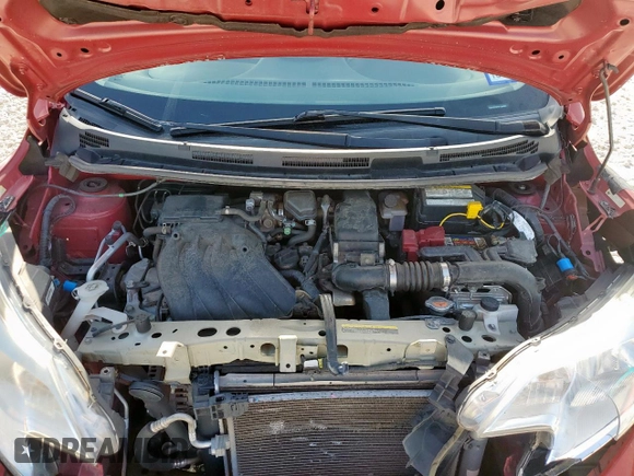 2015 Nissan Note S Plus with VIN 3N1CE2CP7FL394369, listed as a Copart auction lot 62776985 with 70,920 mi miles and Salvage title. Bid and sale history available at DreamBid. Image 11.