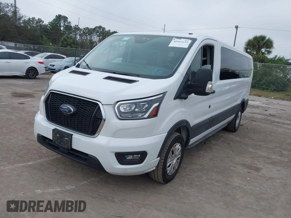 2023 Ford Transit Passenger XL with VIN 1FBAX2YG0PKA93666, listed as a IAAI auction lot 41493225 with 44,092 mi miles and . Bid and sale history available at DreamBid. Image 17.