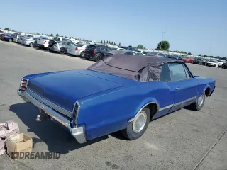 1966 Oldsmobile Cutlass z VIN 338676M160988, wystawiony jako Copart lot #59739805 z przebiegiem 40 906 mil mil oraz Czysty tytuł • Clean title. Historia ofert i sprzedaży dostępna na DreamBid. Obrazek 3.