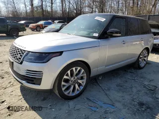 2018 Land Rover Range Rover HSE z VIN SALGS2SV2JA395199, wystawiony jako Copart lot #46659895 z przebiegiem 135 665 mil mil oraz Czysty tytuł • Clean title. Historia ofert i sprzedaży dostępna na DreamBid. Obrazek 1.
