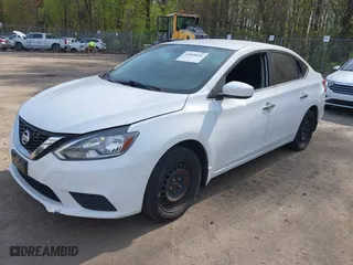 2017 Nissan Sentra S with VIN 3N1AB7AP0HY222691, listed as a IAAI auction lot 42068856 with 242,678 mi miles. Bid and sale history available at carsss.com. Image 2.