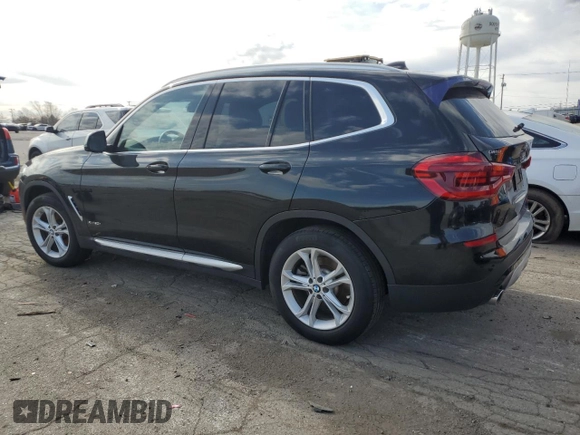 2018 BMW X3 xDrive30i with VIN 5UXTR9C57JLC79253, listed as a Copart auction lot 52624295 with 67,001 mi miles and Clean Title. Bid and sale history available at DreamBid. Image 2.