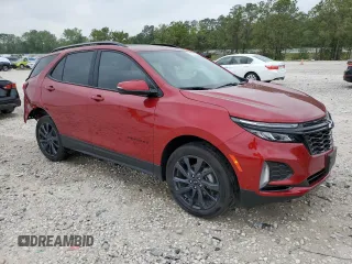 2024 Chevrolet Equinox RS with VIN 3GNAXMEG2RL228246, listed as a Copart auction lot 51309955 with 32,390 mi miles and Salvage Title. Bid and sale history available at DreamBid. Image 4.