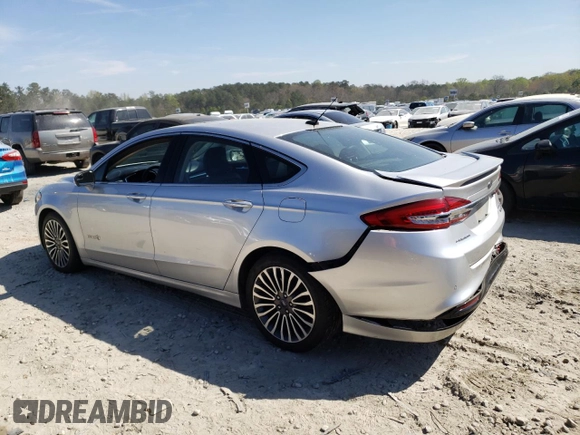2018 Ford Fusion Titanium with VIN 3FA6P0RU6JR155543, listed as a Copart auction lot 46081033 with 76,466 mi miles and . Bid and sale history available at DreamBid. Image 2.
