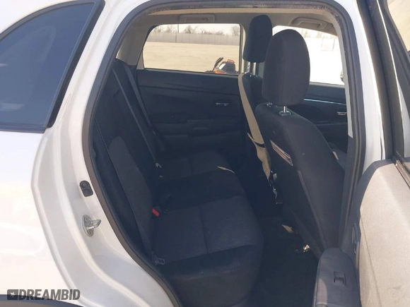 2017 Mitsubishi Outlander Sport ES 2.0 with VIN JA4AP3AU5HZ033242, listed as a IAAI auction lot 41602788 with 102,327 mi miles. Bid and sale history available at carsss.com. Image 8.