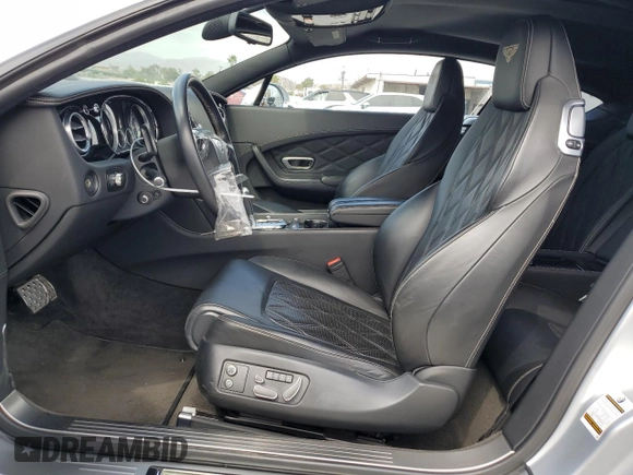 2012 Bentley Continental GT with VIN SCBFR7ZA2CC073607, listed as a Copart auction lot 56768995 with 54,966 mi miles and Salvage Title. Bid and sale history available at DreamBid. Image 7.