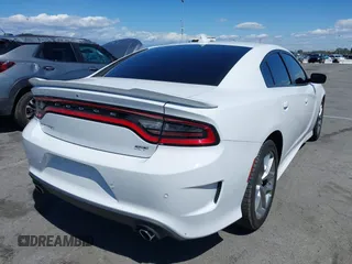 2023 Dodge Charger GT with VIN 2C3CDXHG8PH533221, listed as a IAAI auction lot 41949771 with 8,398 mi miles and . Bid and sale history available at carsss.com. Image 4.