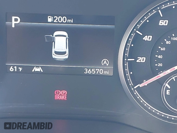 2023 Hyundai Santa Fe SEL with VIN 5NMS24AJXPH562533, listed as a IAAI auction lot 42153868 with 36,570 mi miles and . Bid and sale history available at DreamBid. Image 15.