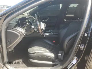 2023 Mercedes-Benz S 500 with VIN W1K6G6DBXPA208546, listed as a Copart auction lot 55488395 with Not Provided miles and Non Repairable. Bid and sale history available at DreamBid. Image 7.