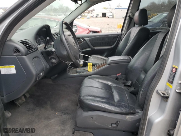 2005 Mercedes-Benz M-Class 3.7L with VIN 4JGAB57E25A538743, listed as a Copart auction lot 51050965 with 130,204 mi miles and Salvage Title. Bid and sale history available at carsss.com. Image 7.