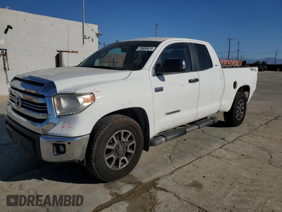 2017 Toyota Tundra 2WD SR5 with VIN 5TFRY5F12HX228646, listed as a Copart auction lot 73630424 with 286,551 mi miles and Salvage Title. Bid and sale history available at carsss.com. Image 1.