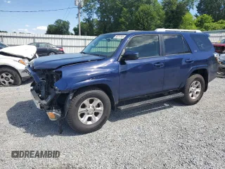 2017 Toyota 4Runner SR5 с VIN JTEZU5JR5H5160956, выставлен на аукционе Copart как лот 58215165 с пробегом 126 789 миль миль и Списание • Salvage title. История ставок и продаж доступна на DreamBid. Изображение 1.