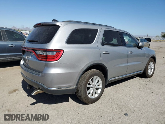 2014 Dodge Durango SXT z VIN 1C4RDJAG6EC972818, wystawiony jako Copart lot #54791215 z przebiegiem 169 718 mil mil oraz Szkoda całkowita • Salvage title. Historia ofert i sprzedaży dostępna na DreamBid. Obrazek 3.