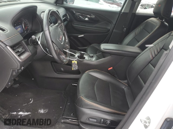2022 GMC Terrain AT4 with VIN 3GKALYEV8NL153545, listed as a Copart auction lot 87450024 with 85,176 mi miles and Salvage Title. Bid and sale history available at DreamBid. Image 7.