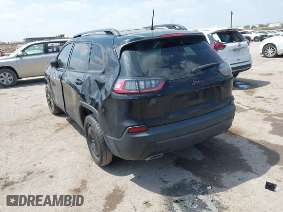 2021 Jeep Cherokee Latitude Lux with VIN 1C4PJLMXXMD134565, listed as a IAAI auction lot 42044643 with 84,611 mi miles and . Bid and sale history available at DreamBid. Image 3.