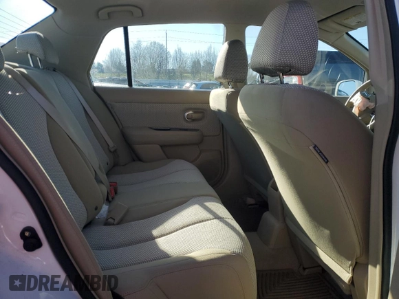 2008 Nissan Versa 1.8 S with VIN 3N1BC11EX8L464205, listed as a Copart auction lot 86641434 with 29,770 mi miles and Salvage Title. Bid and sale history available at carsss.com. Image 10.
