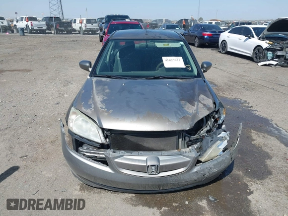 2004 Honda Civic with VIN JHMES96674S020013, listed as a IAAI auction lot 41827411 with 118,601 mi miles. Bid and sale history available at carsss.com. Image 12.