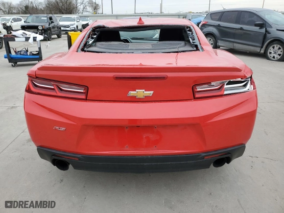 2018 Chevrolet Camaro 1LT with VIN 1G1FB1RX4J0186324, listed as a Copart auction lot 48304805 with 85,064 mi miles and Salvage Title. Bid and sale history available at carsss.com. Image 6.