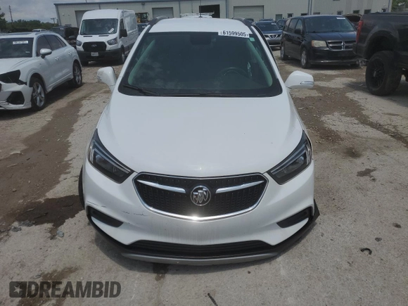 2017 Buick Encore Preferred with VIN KL4CJASB8HB238512, listed as a Copart auction lot 61599505 with 70,439 mi miles and Salvage title. Bid and sale history available at DreamBid. Image 5.