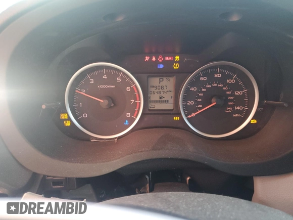 2017 Subaru Forester Premium with VIN JF2SJAEC8HH588453, listed as a Copart auction lot 54899375 with 64,874 mi miles and Salvage Title. Bid and sale history available at DreamBid. Image 9.