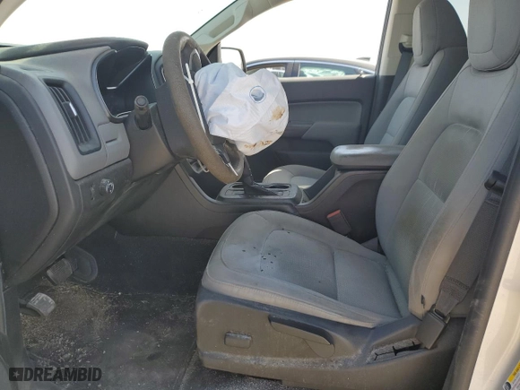 2020 Chevrolet Colorado 2WD Work Truck with VIN 1GCGSBEA4L1135115, listed as a Copart auction lot 50001445 with 44,795 mi miles and Clean Title. Bid and sale history available at carsss.com. Image 7.