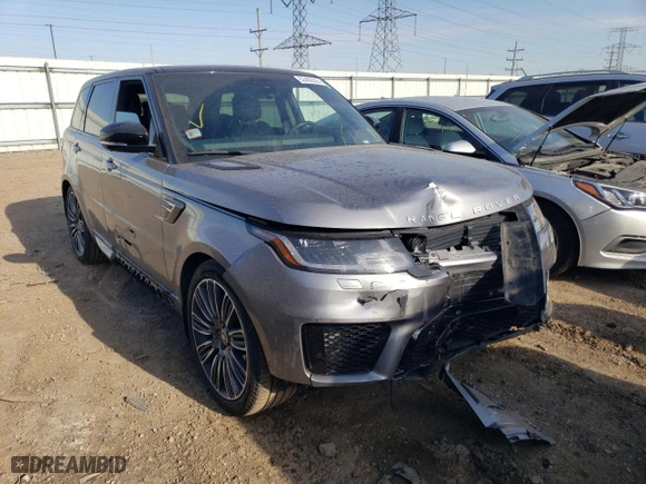 2020 Land Rover Range Rover Sport Autobiography with VIN SALWV2SEXLA898100, listed as a Copart auction lot 52406524 with 25,304 mi miles and Salvage Title. Bid and sale history available at carsss.com. Image 4.