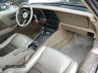 1982 Chevrolet Corvette with VIN 1G1AY0784C5118335, listed as a Copart auction lot 77951144 with 73,651 mi miles and Salvage Title. Bid and sale history available at carsss.com. Image 8.