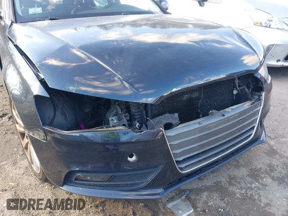 2013 Audi A4 Premium Plus with VIN WAUFFAFL7DN041344, listed as a IAAI auction lot 41194184 with 106,187 mi miles. Bid and sale history available at carsss.com. Image 6.