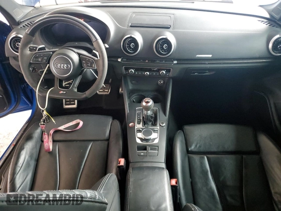 2019 Audi RS 3 z VIN WUABWGFF6KA905869, wystawiony jako Copart lot #75100574 z przebiegiem 53 920 mil mil oraz Nie do naprawy. Historia ofert i sprzedaży dostępna na DreamBid. Obrazek 8.