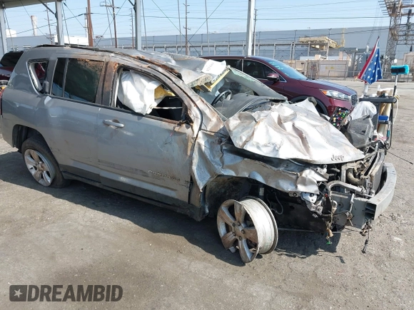 2016 Jeep Compass Sport with VIN 1C4NJCBA9GD743057, listed as a IAAI auction lot 42544686 with Not provided miles and . Bid and sale history available at DreamBid. Image 1.