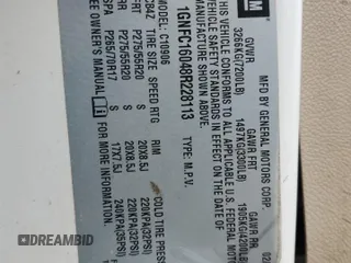 2008 Chevrolet Suburban LTZ z VIN 1GNFC16048R228113, wystawiony jako Copart lot #44743795 z przebiegiem 252 236 mil mil oraz Szkoda całkowita • Salvage title. Historia ofert i sprzedaży dostępna na DreamBid. Obrazek 13.