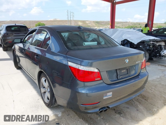 2008 BMW 5 Series 528xi with VIN WBANV13548CZ52379, listed as a IAAI auction lot 42179204 with 152,814 mi miles. Bid and sale history available at carsss.com. Image 3.