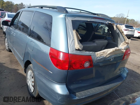 2006 Toyota Sienna CE with VIN 5TDZA23C96S535839, listed as a IAAI auction lot 41616378 with 129,108 mi miles and . Bid and sale history available at DreamBid. Image 6.