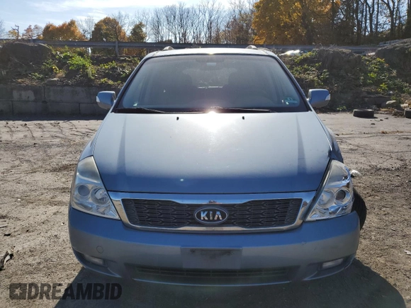 2011 Kia Sedona EX with VIN KNDMH4C77B6383638, listed as a Copart auction lot 78228534 with 176,993 mi miles and Salvage Title. Bid and sale history available at carsss.com. Image 5.