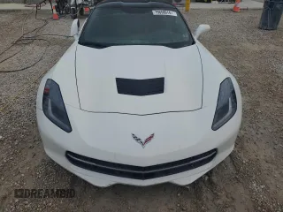 2014 Chevrolet Corvette Z51 3LT with VIN 1G1YM2D73E5105712, listed as a Copart auction lot 79658014 with 19,347 mi miles and Salvage title. Bid and sale history available at DreamBid. Image 5.