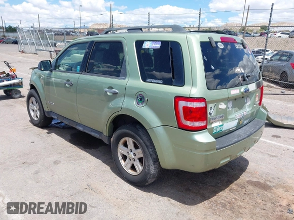 2008 Ford Escape Hybrid z VIN 1FMCU59HX8KB98122, wystawiony jako IAAI lot #42650207 z przebiegiem 138 757 mil mil oraz . Historia ofert i sprzedaży dostępna na DreamBid. Obrazek 3.