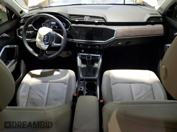 2019 Audi Q3 S line Premium Plus with VIN WA1EECF30K1064220, listed as a Copart auction lot 82536574 with 62,388 mi miles and Salvage Title. Bid and sale history available at carsss.com. Image 8.