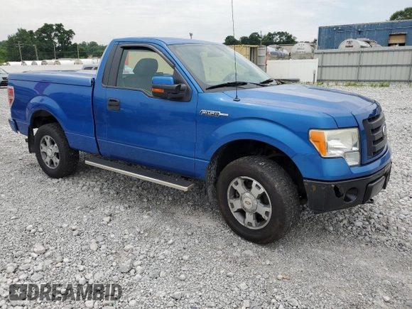 2010 Ford F-150 XL with VIN 1FTMF1EW2AKB85161, listed as a Copart auction lot 63741515 with 173,982 mi miles and Salvage title. Bid and sale history available at DreamBid. Image 4.
