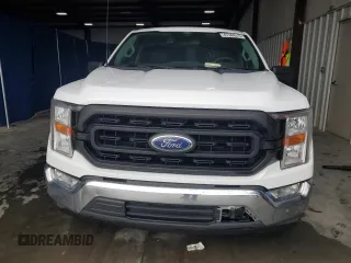 2022 Ford F-150 XL with VIN 1FTMF1CB2NKD00413, listed as a Copart auction lot 47344315 with 98,289 mi miles and Salvage Title. Bid and sale history available at carsss.com. Image 5.