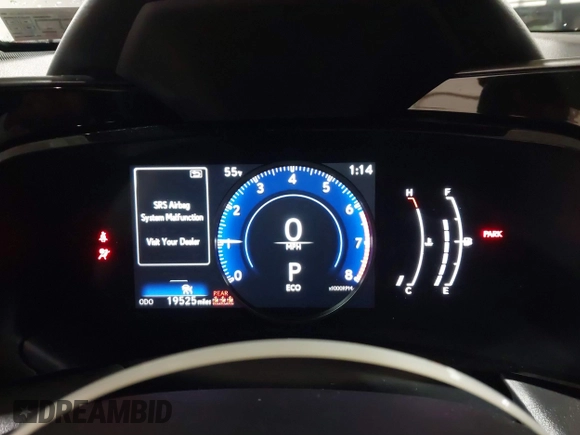 2022 Lexus NX with VIN 2T2AGCEZ3NC005386, listed as a IAAI auction lot 41537116 with 19,525 mi miles. Bid and sale history available at carsss.com. Image 7.