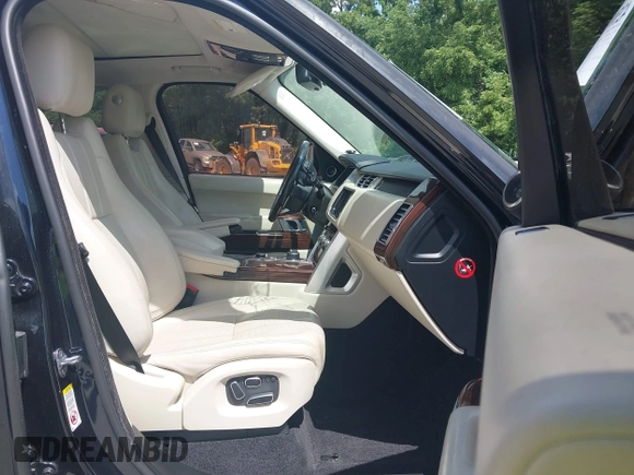 2015 Land Rover Range Rover Supercharged with VIN SALGS2TF1FA219503, listed as a IAAI auction lot 42580352 with 104,534 mi miles and . Bid and sale history available at DreamBid. Image 5.