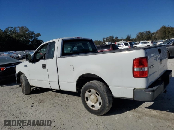 2005 Ford F-150 XL with VIN 1FTRF12W15NB44065, listed as a Copart auction lot 47255975 with 118,470 mi miles and Salvage Title. Bid and sale history available at carsss.com. Image 2.
