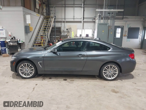 2014 BMW 4 Series 428i xDrive with VIN WBA3N9C56EF721564, listed as a IAAI auction lot 41737409 with 42,052 mi miles and . Bid and sale history available at DreamBid. Image 15.