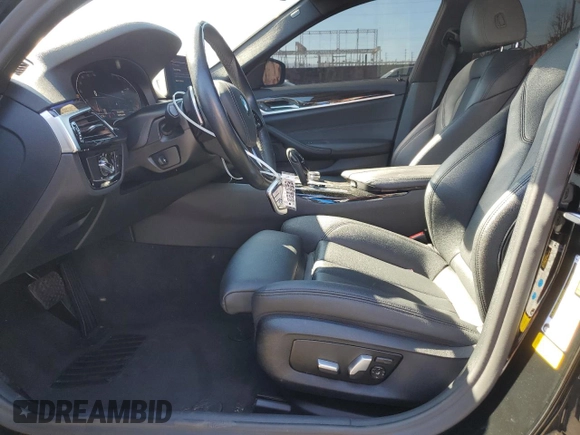 2020 BMW 5 Series 530i with VIN WBAJR3C05LCE13851, listed as a Copart auction lot 46466885 with 66,104 mi miles and Salvage Title. Bid and sale history available at DreamBid. Image 7.